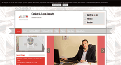 Desktop Screenshot of a-lexo-avocats.fr