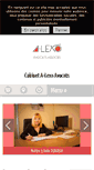 Mobile Screenshot of a-lexo-avocats.fr